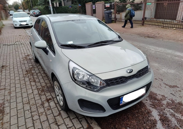 Kia Rio cena 30500 przebieg: 84618, rok produkcji 2013 z Warszawa małe 154